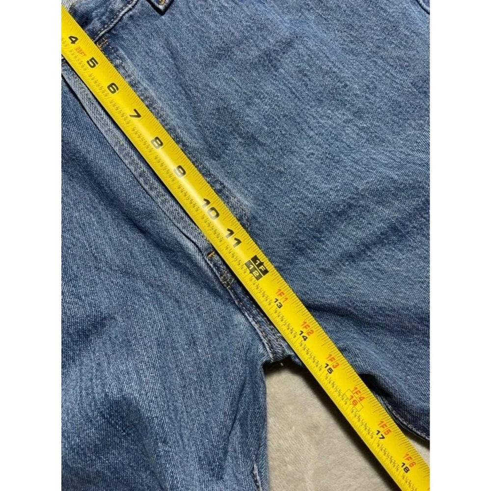 Levi's 501 Button Fly Jeans Men Size 36x36 Straight Denim Irregular